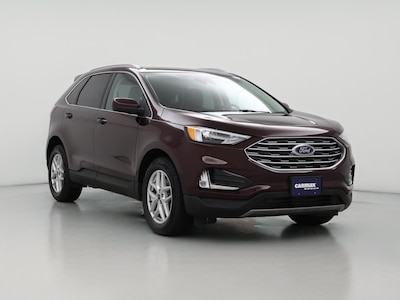 Red 2022 Ford Edge SEL