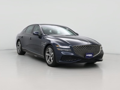 Blue 2023 Genesis G80