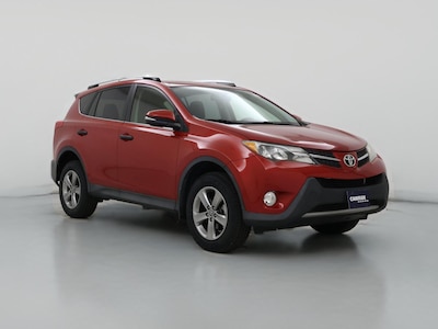 Red 2015 Toyota RAV4 XLE