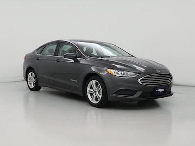 Gray 2018 Ford Fusion Hybrid S