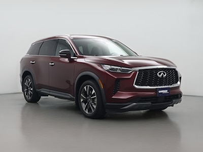 Red 2022 Infiniti QX60 Luxe