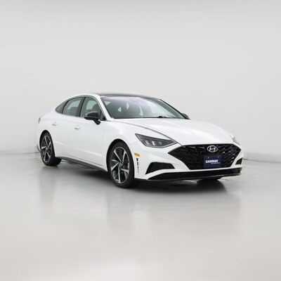 White 2023 Hyundai Sonata SEL Plus