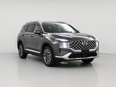 Gray 2022 Hyundai Santa Fe Hybrid SEL Premium