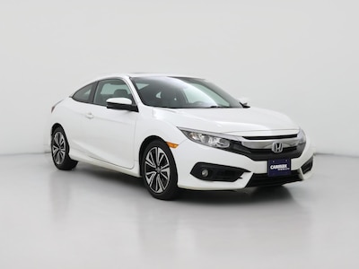 White 2017 Honda Civic EX-T