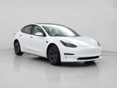 White 2021 Tesla Model 3 Standard Range Plus