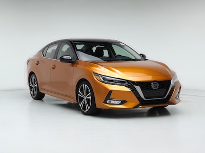 Orange 2023 Nissan Sentra SR