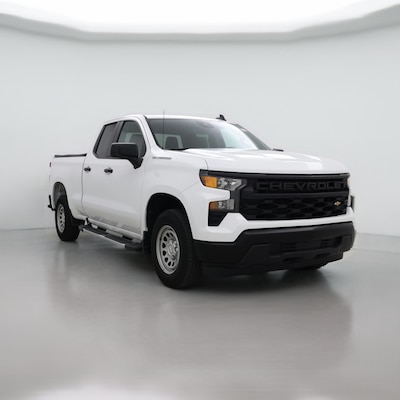 White 2023 Chevrolet Silverado 1500 Work Truck