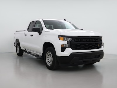White 2023 Chevrolet Silverado 1500 Work Truck