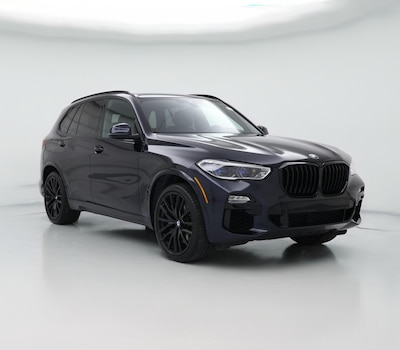 Blue 2021 BMW X5 M50i