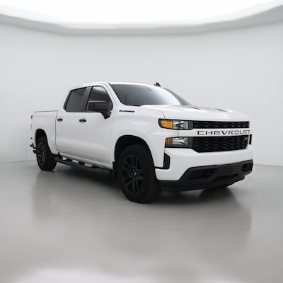 White 2022 Chevrolet Silverado 1500 LTD Custom