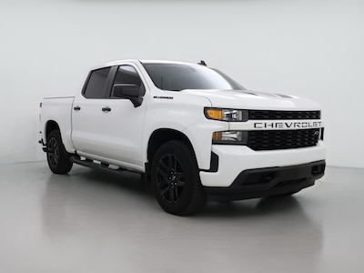 White 2022 Chevrolet Silverado 1500 LTD Custom