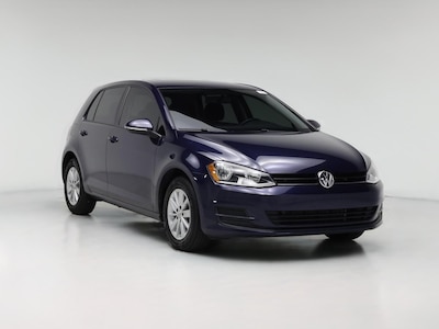 Blue 2016 Volkswagen Golf S