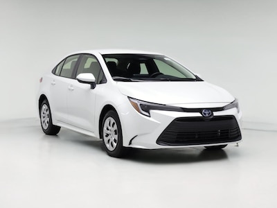 White 2025 Toyota Corolla Hybrid LE