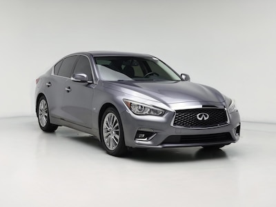 Gray 2020 Infiniti Q50 Luxe