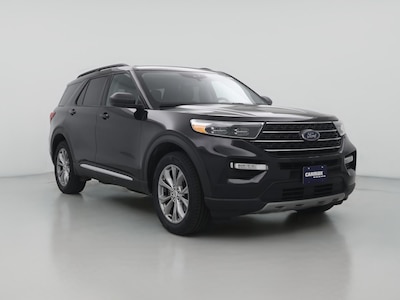 Black 2022 Ford Explorer XLT