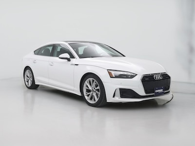 White 2022 Audi A5 Sportback Premium Plus