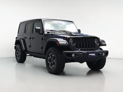 Black 2022 Jeep Wrangler 4XE PHEV Unlimited Rubicon