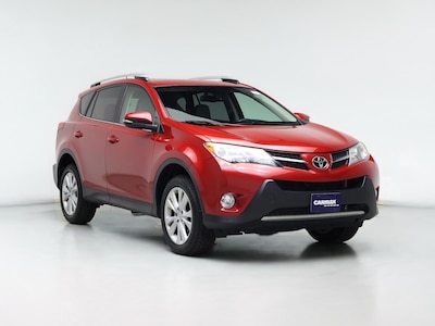 Red 2015 Toyota RAV4 Limited