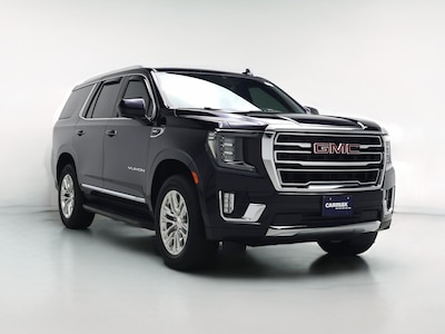 Blue 2022 GMC Yukon SLT