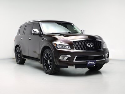 Brown 2017 Infiniti QX80