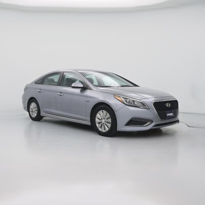 Blue 2016 Hyundai Sonata Hybrid SE