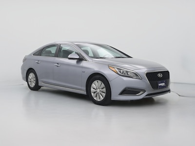 Blue 2016 Hyundai Sonata Hybrid SE
