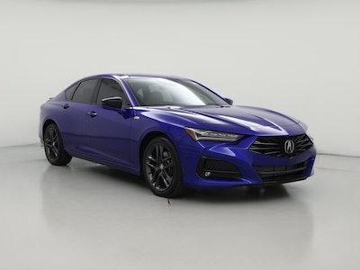 Blue 2024 Acura TLX SH-AWD A-Spec