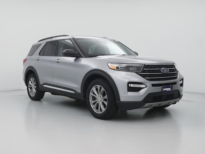 Gray 2022 Ford Explorer XLT