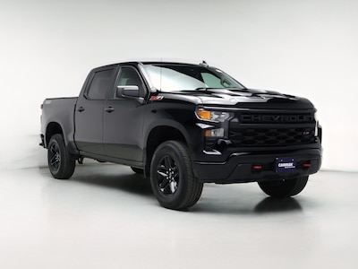Black 2022 Chevrolet Silverado 1500 Custom Trail Boss