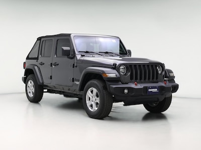 Gray 2021 Jeep Wrangler Unlimited Sport S