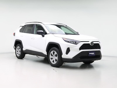 White 2020 Toyota RAV4 LE