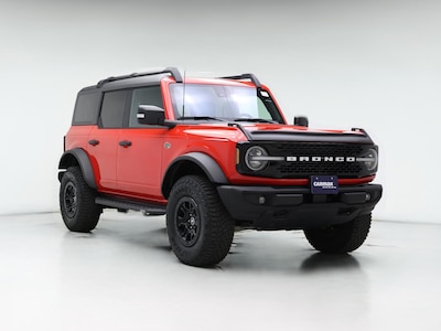 Red 2022 Ford Bronco Wildtrak
