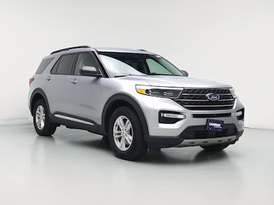 Silver 2023 Ford Explorer XLT