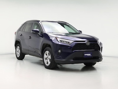 Blue 2021 Toyota RAV4 XLE
