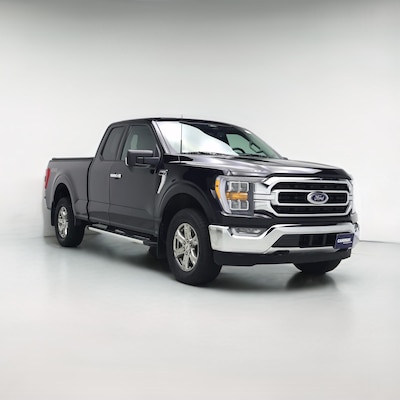 Black 2022 Ford F150 XLT