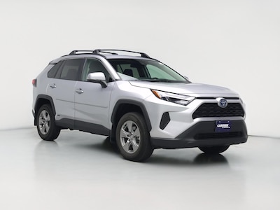 Silver 2024 Toyota RAV4 Hybrid XLE