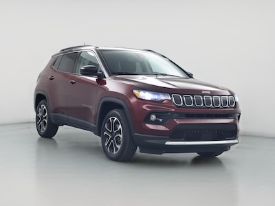 Red 2022 Jeep Compass Limited