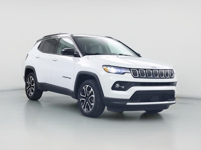White 2022 Jeep Compass Limited