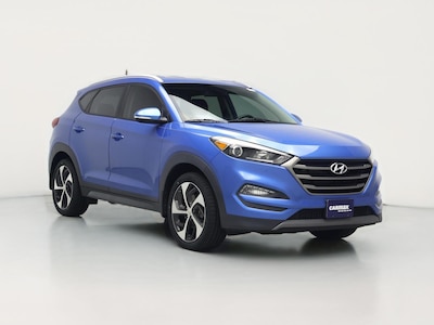 Blue 2016 Hyundai Tucson Sport