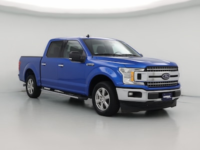Blue 2019 Ford F150 XLT
