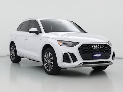 White 2022 Audi Q5 S-Line Premium Plus