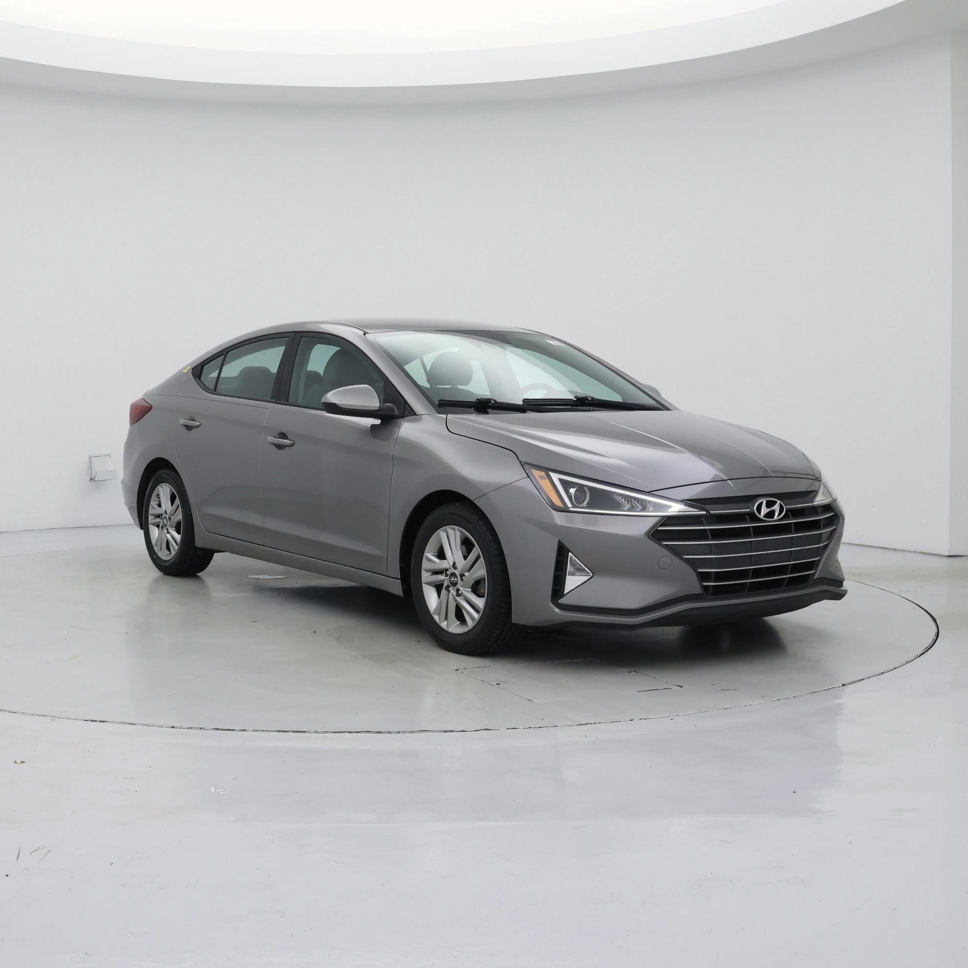Gray 2020 Hyundai Elantra Sedan Front-Wheel Drive Automatic