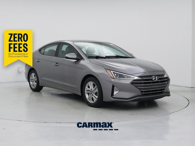 Gray 2020 Hyundai Elantra Sedan Front-Wheel Drive Automatic