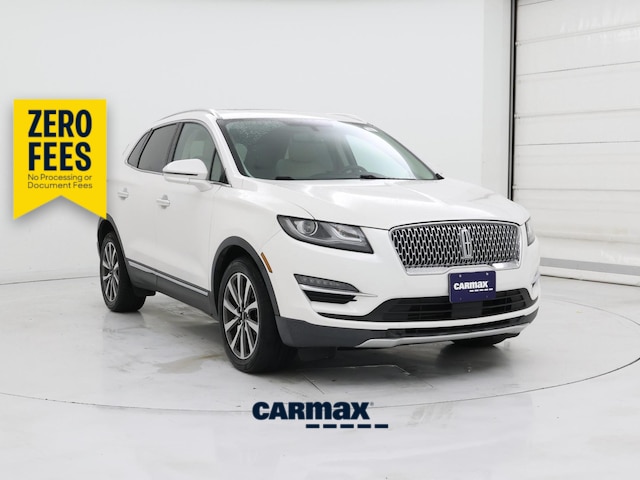 White 2019 Lincoln MKC Reserve FWD SUV / Crossover Front-Wheel Drive Automatic