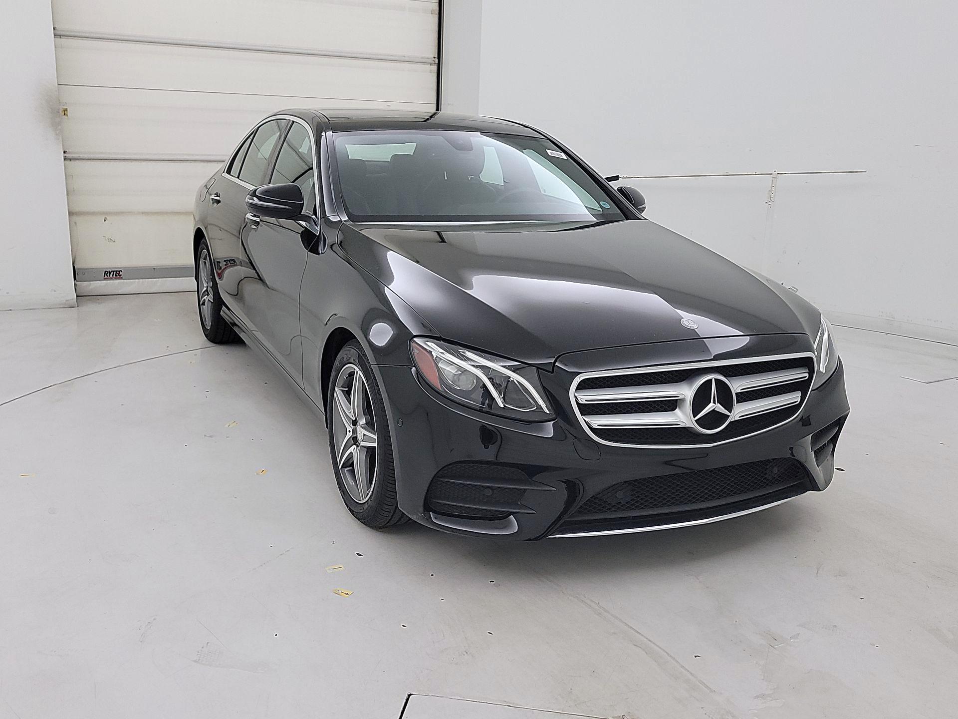 Black 2017 Mercedes-Benz E-Class Sedan All-Wheel Drive Automatic