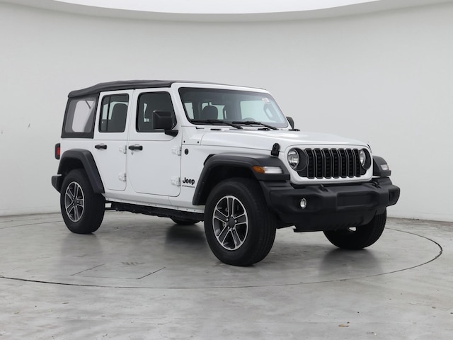White 2025 Jeep Wrangler Sport 4-Door 4WD SUV / Crossover Four-Wheel Drive Automatic