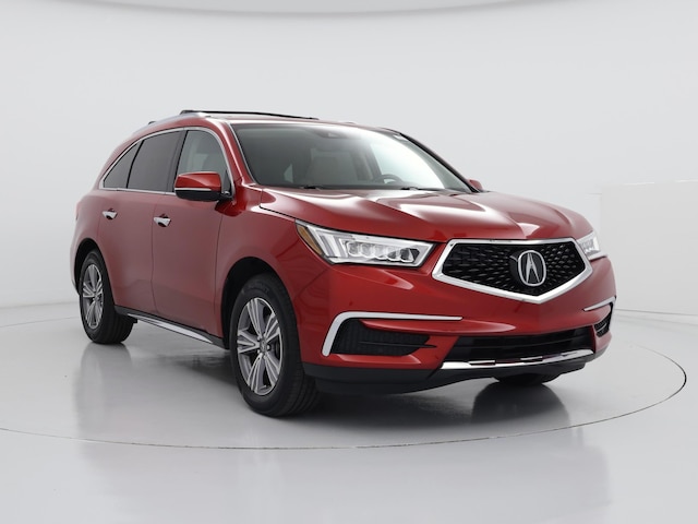Red 2020 Acura MDX SH-AWD SUV / Crossover All-Wheel Drive Automatic