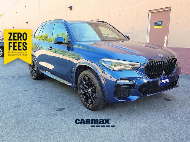 Blue 2020 BMW X5 xDrive40i AWD SUV / Crossover All-Wheel Drive Automatic