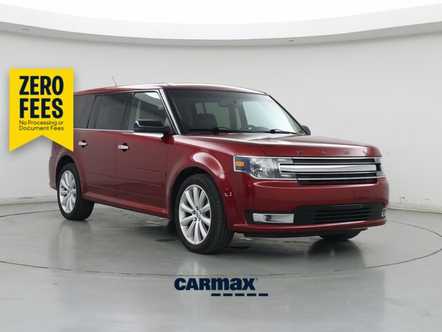 Red 2017 Ford Flex SEL SUV / Crossover Front-Wheel Drive Automatic