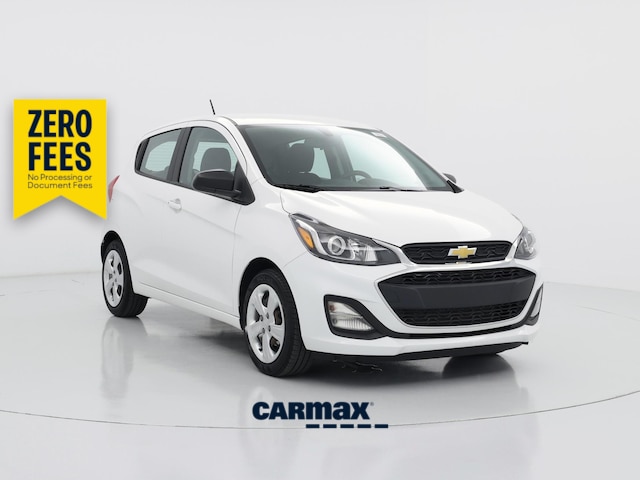 White 2022 Chevrolet Spark Hatchback Front-Wheel Drive Automatic